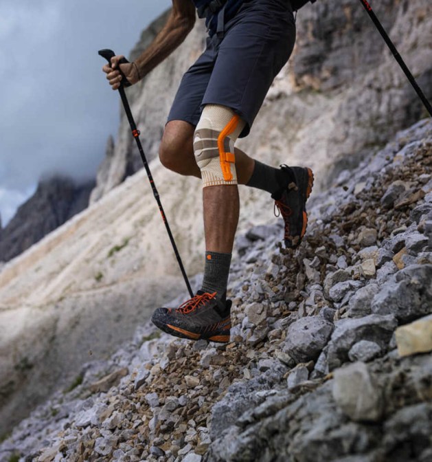 bauerfeid, outdoor knee brace, knie brace